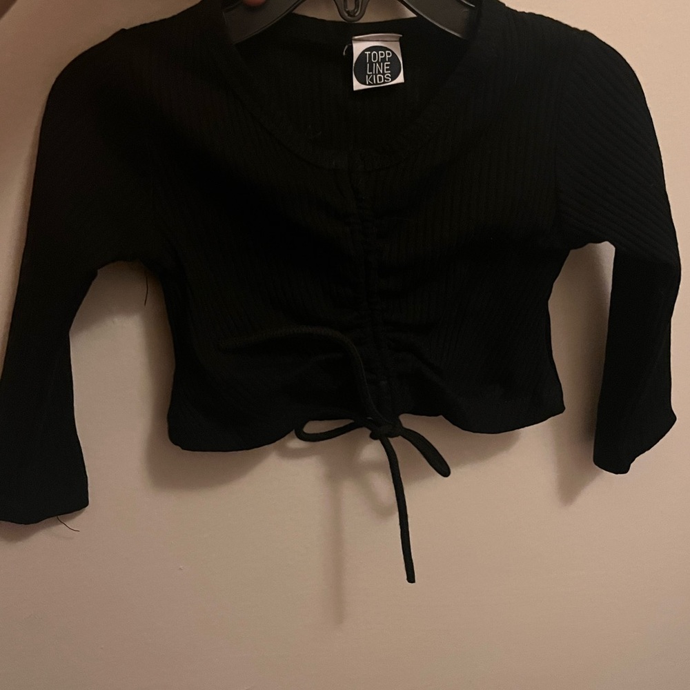 Toddler girl sassy top